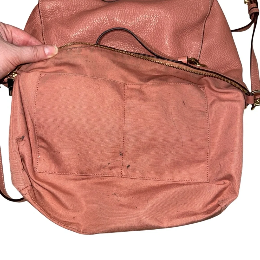 Coach Blush Leather Shoulder Bag - Picture 8 of 13